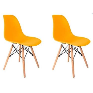Imagem de Conjunto 2 Cadeira De Jantar Charles Eames Eiffel - Quick Store