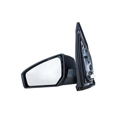 Imagem de Dependable Direct Dependable Direct Espelho de porta esquerdo do lado do motorista preto, não dobrável, não aquecido, operado por energia para Nissan Sentra (2007 2008 2009 2010 2011 2012) - NI1320167