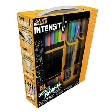 Imagem de BIC, Kit Canetas Hidrográficas e Rotuladoras, Bullet Journal, 10 Unidades