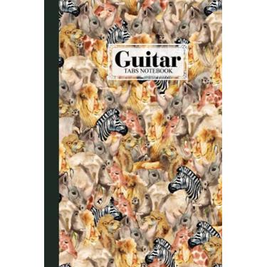 Imagem de Guitar Tab Notebook: Guitar Tabs Notebook Horses Cover, Amazing Learn Guitar Tabs Notebook For Adults of All Ages | 120 Pages - Size 6" x 9" by Hasan Ahrens