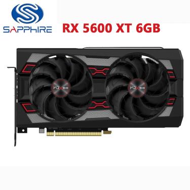 Imagem de Sapphire-Radeon RX 5600 XT 6G D6 Video Card  AMD RX5600XT  6GB  RX5600 XT  Placas gráficas