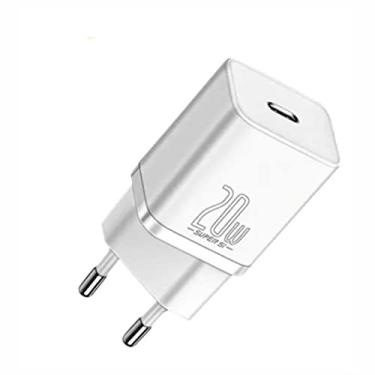 Imagem de Carregador de Parede Tipo C Baseus Super SI Quick Charger 20W (Branco)