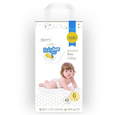 Imagem de FRALDA DERMOPROTETORA Bay Bee Free - G, 40 unidades