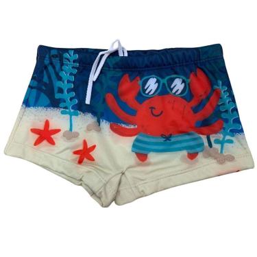 Imagem de Sunga Infantil Juvenil Siri Carangueijo Proteção Solar UV50