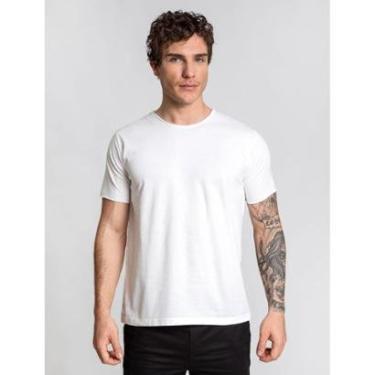 Imagem de Camiseta Básica Off-White Gola Rasgada-Off White-PP-Masculino