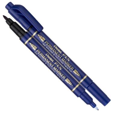 Imagem de MARCADOR PERMANENTE PTA DUPLA AZUL