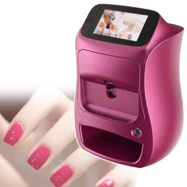 Imagem de MáQuina De Pintura De Nail Art, Impressora Digital De Nail Art Com Tela SensíVel Ao Toque, Wi-Fi E Aplicativo Para Imprimir Imagens