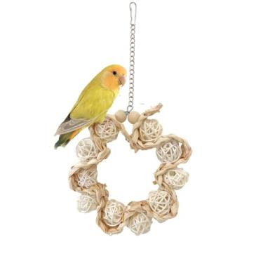 Imagem de Swing, círculo, balanço, galinha, roupas para pássaros, hamster, grama, suprimentos para pássaros, cama de coelho, animais pequenos, acessórios para pássaros, pássaros, balanço, escada, brinquedo
