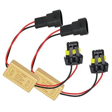Imagem de YSY 2 peças LF-300B Flash Strobe Controller Box Módulo intermitente contínuo 9005 9006 soquete para farol de neblina LED (9005 9006)