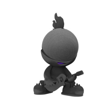 Imagem de Splin Suporte Stand De Mesa para Alexa Smart Speaker Echo Dot 5 ou 4 -Amazon- Star Boy (preto)