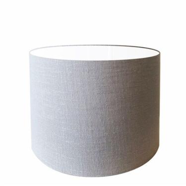 Imagem de Cúpula Abajur Cilíndrica Cp-7021 Ø45x25cm Rustico Cinza
