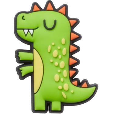 Imagem de Pin Dinossauro Verde, Jibbitz, Acessório para Crocs
