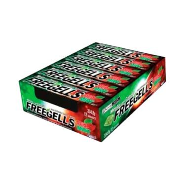 Imagem de Bala de Menta com Canela Freegells 5cx 12unx31g