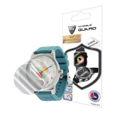 Imagem de IPG Para relógios analógicos OWLCONIC para crianças, protetor de tela de hidrogel (2 unidades) Película transparente HD invisível antiarranhões - suave/autorreparação/sem bolhas para OWLCONIC