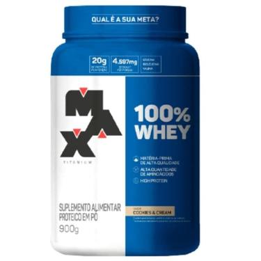 Imagem de 100% Whey (900g) Max Titanium