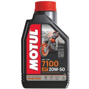 Imagem de Óleo Motul 7100 4T 20W50 1L - Motul