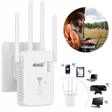 Imagem de Amplificador de Sinal Wifi 300mbps Dupla Freqüência Ideal Para Casa Pr