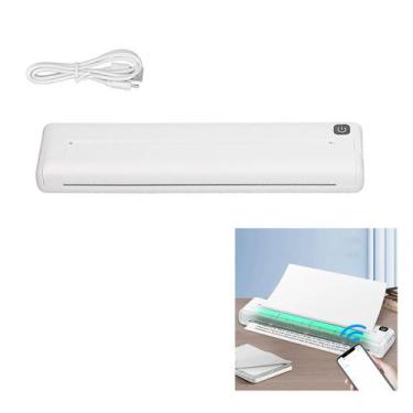 Imagem de Impressora Termica Bluetooth A4 App Celular Bateria Recarregavel USB D