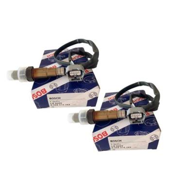 Imagem de Kit 2 Sonda Lambda Bosch 0258010280 Nissan March Versa 1.6 16v 0258010