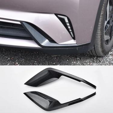 Imagem de For BYD Dolphin 2023-2024 Car Front/Rear Fog Lamp Eyebrow Wind Knife Cover Trim Strip Exterior Accessories
