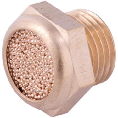 Imagem de Silenciador de Ar Curto de Cobre Rosca 1/8'' Bsp Vonder