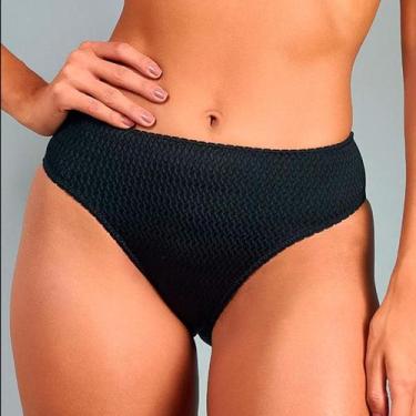Imagem de Calcinha Cintura Alta em Lycra P ao XL Duloren 129500, G, Preto