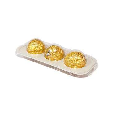 Imagem de Embalagem flip ball 03 cavidades transparente c/ 05un