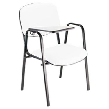 Imagem de Cadeira Universitária para Auditórios Linha Hotel Branco - Design Offi