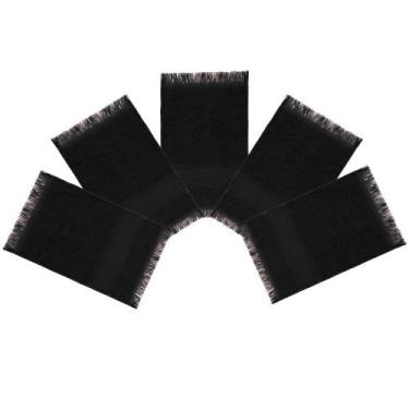 Imagem de Kit 5 Toalhas Social Toalha de Mão Boca Pano de Rosto Para Bordar Toal