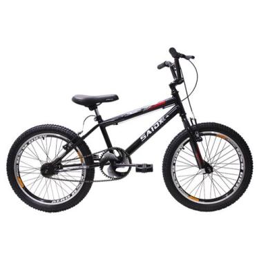 Imagem de Bicicleta Aro 20 Bmx Cross Freestyle Aero (cores) - Saidx, Preto