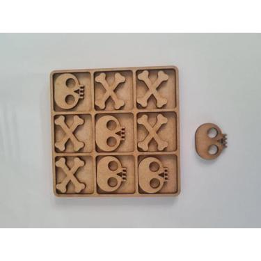 Imagem de Jogo da velha kit com 5  - Atilaser corte a laser