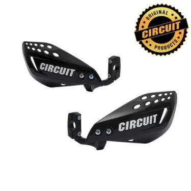 Imagem de Par Protetor de Mão Circuit Vector Moto Motocicletas Universal CIRCUIT