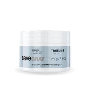 Imagem de Máscara Save Gray Bionutrix 250g Treeliss Profissional