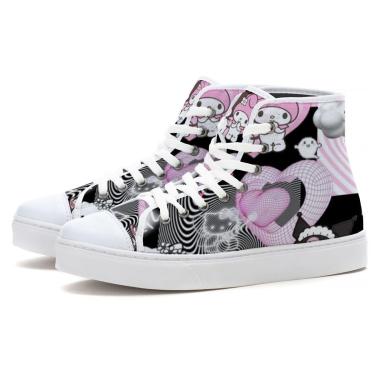 Imagem de Tênis Cano Alto Hello Kitty Desenhos-Unissex
