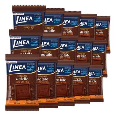 Imagem de Chocolate Linea Zero Açúcar Ao Leite Zero Lactose 15 de 13g