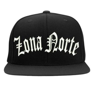 Imagem de Boné Bordado - Zona Norte Rap Thug Hip Hop Rua Street - HIPERCAP