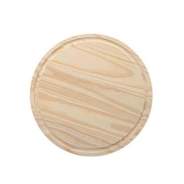 Imagem de Tábua Redonda Pinus - Stolf, 24cm