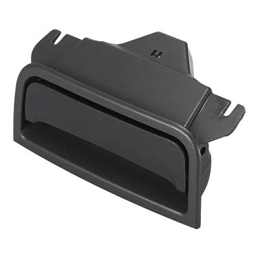 Imagem de X AUTOHAUX Clipe de alça de trava para console central de carro para Chevrolet Silverado 1500 Tahoe para GMC Sierra 1500 Yukon 22861304 preto fosco