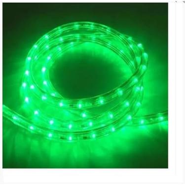 Imagem de Mangueira Iluminada 162 leds Pisca 110v 10m Tomada Decoração Natal (Verde)