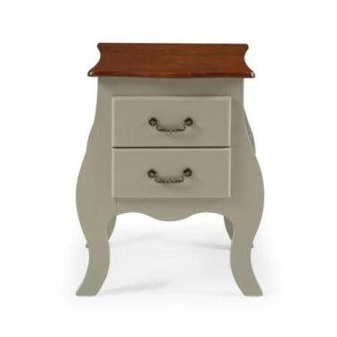 Imagem de Mesa de Cabeceira (mini cômoda) 2 Gavetas - Tommy Design - Meyer, Verd