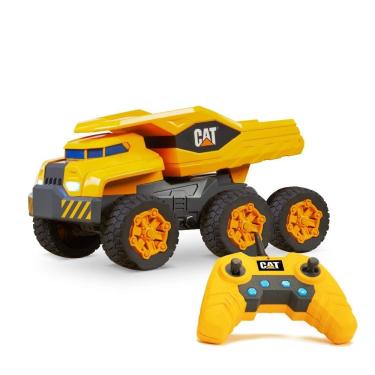 Imagem de Brinquedo de construção CAT Massive Mover Dump Truck RC 12 mph 8+