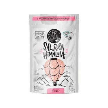 Imagem de Sal Rosa Do Himalaia Fino Br Spices 500g, 500g