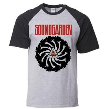 Imagem de Camiseta Soundgarden - Alternativo basico, Cinza-Preto / G