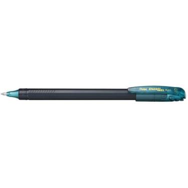 Imagem de Caneta Gel Energel Makkuro 0.7mm - c/ Tampa - Pentel, Azul turquesa