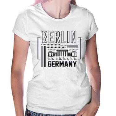 Imagem de Baby Look Berlim Alemanha - Foca na Moda, Branco, GGG