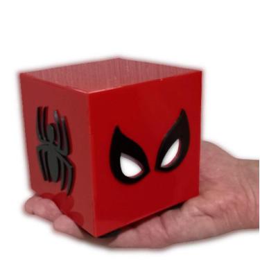 Imagem de Luminaria de Mesa Homem Aranha Presente Luminária Spider Man Marvel - 