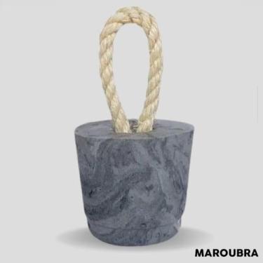 Imagem de Peso de porta cinza marmorizado 3kg - Maroubra