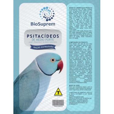Imagem de Extrusada BioSuprem Psitacídeos Médio Porte - 900g