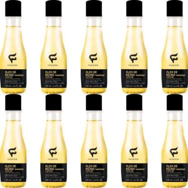 Imagem de 10 Óleo Capilar Fashion Cosméticos Rícino "Mamona" Frasco 130ml