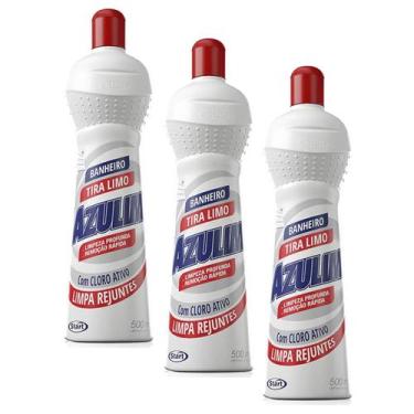 Imagem de Tira Limo Start Azulim Anti Fungos Bactérias Cloro Kit 3, TiraLimo Ant